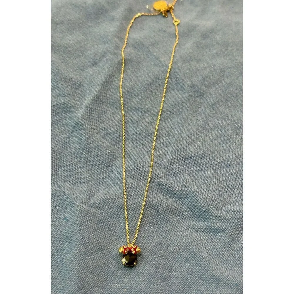 Disney x Kate Spade NEW necklace - Minnie Mouse black